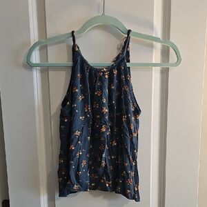 Hippie Rose Navy Floral Camisole